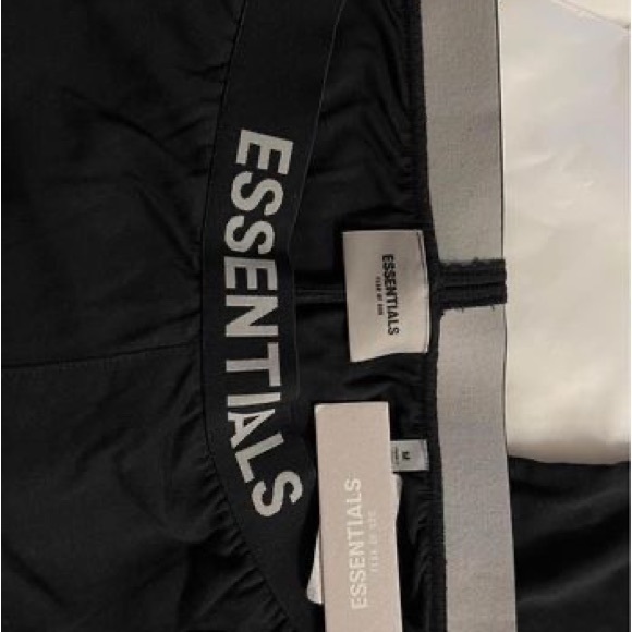 New in the bag Essentials Fear of God Black Jersey Lounge Pants - Picture 5 of 9